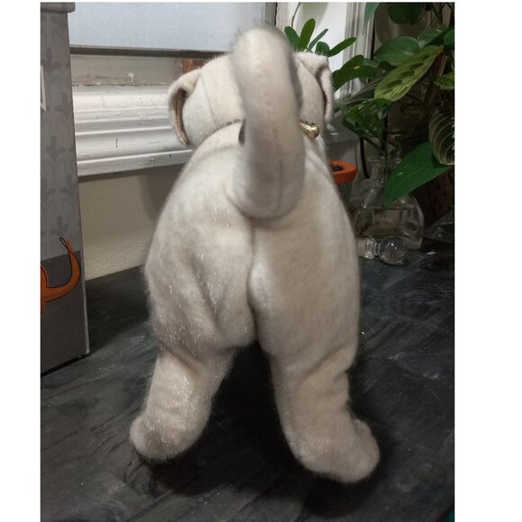 👉LAST CHANCE‼️ Vtg. Fuzzy Nation’s Poochie Pug Dog Handbag Apricot Fawn - Picture 3 of 16